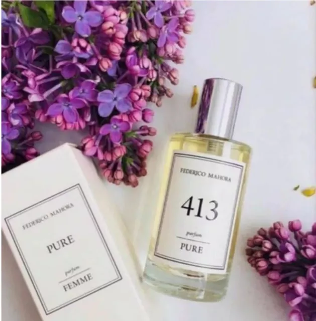 SALE!!🔥🔥FM 413 Pure Collection Federico Mahora Perfume for Women 50ml.