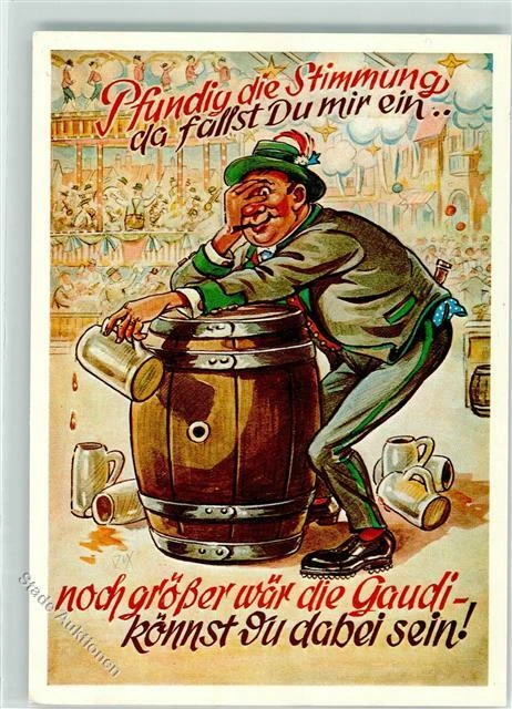 39268092 - 8000 Muenchen Wiesn , Humor Oktoberfest