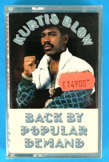 Kurtis Blow - Back By Popular Demand - Italy 1988 - Mc - Sealed - Rare