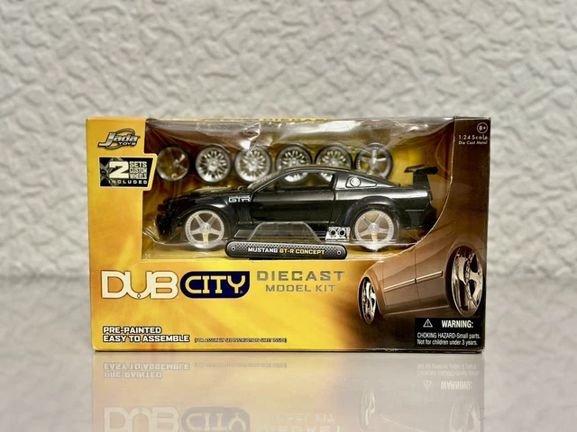 JADA TOYS DUB CITY Ford Mustang GT-R Concept Modelo Kit Aleación