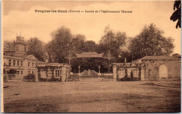 58 POUGUES LES EAUX  -carte postale ancienne [JR03934]