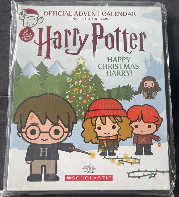 Advent Calendar - Official Harry Potter Calendar Happy Christmas, Harry! Sealed