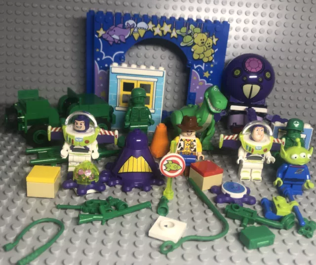 Lego Lot Disney Toy Story Minifigures Woody Buzz Alien Army Rex Men Xtras Rare Picclick