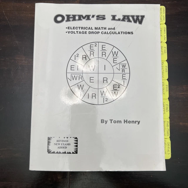OHM'S LAW, ELECTRICAL Math and Voltage Drop Calculations by Tom Henry