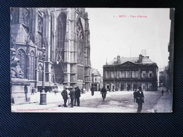 CPA 57 METZ - Place d'Armes