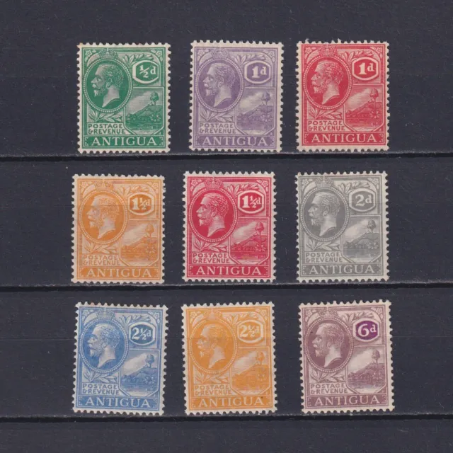 ANTIGUA 1921, SG# 62-75, CV £54, part set, KGV, MH