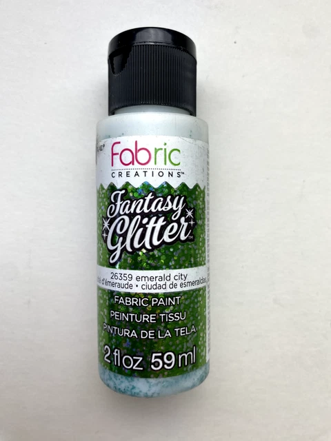 ✅ Pintura de tela brillante de fantasía creaciones de tela a cuadros 59 ml colores surtidos