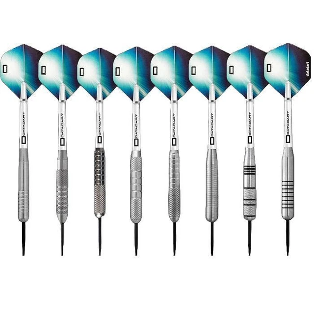Datadart Pessant Heavy Metal Darts Set – 80% Tungsten, 44g, Inkl. Geldbörse