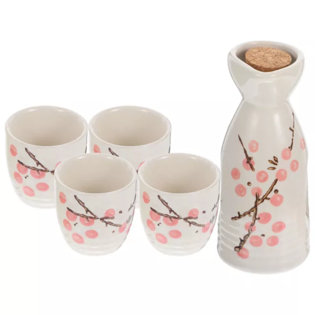 Rot Keramik Sake-Krug Im Japanischen Stil Cocktailbecher Whisky-Gläser