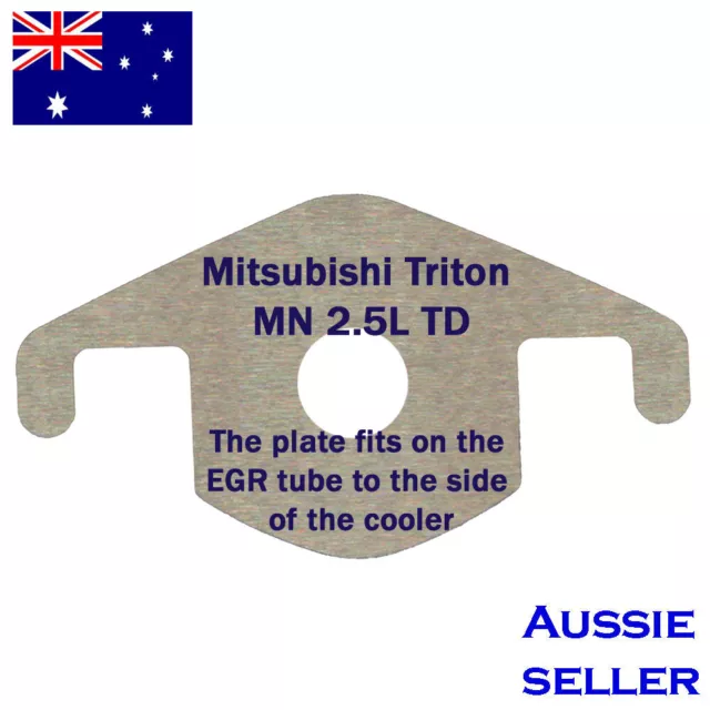 EGR Plate 202H for Mitsubishi Triton MN 2.5L Turbo Diesel with hole