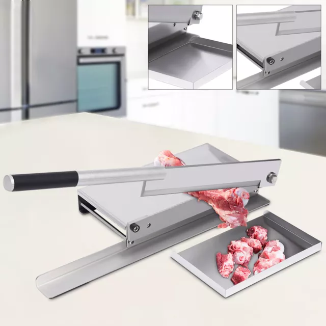 Heavy Duty Manual Meat Bone Cutter with Blade Chopper Chicken Cutting Machine