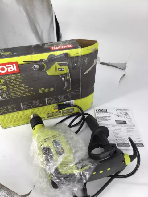 Ryobi 5/8 inch Hammer Drill Variable Speed Reversible D620H (OB)