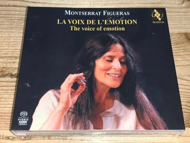 MONTSERRAT FIGUERAS La Voix de l ́Emotion JORDI SAVALL ALIAVOX Doble BOLSA SELLADA