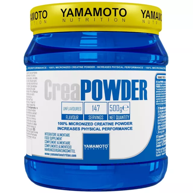 YAMAMOTO NUTRITION CreaPOWDER  500 gr CREATINA PURA IN POLVERE