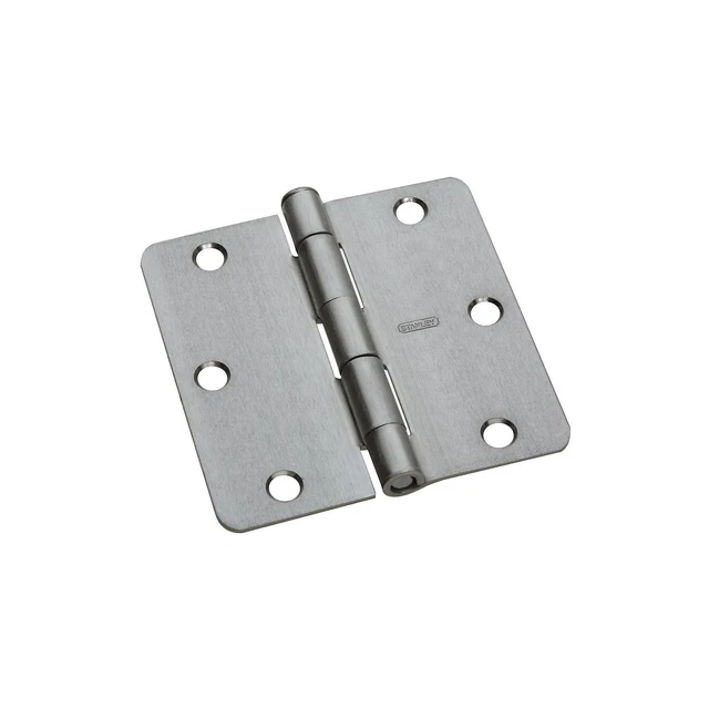 10PK Stanley National Hardware Residential 3-1/2" Door Hinges in Satin Chrome
