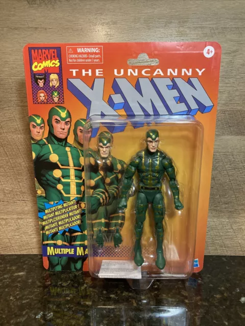 Marvel Legends X-Men Retro Card Multiple Man In Hand!