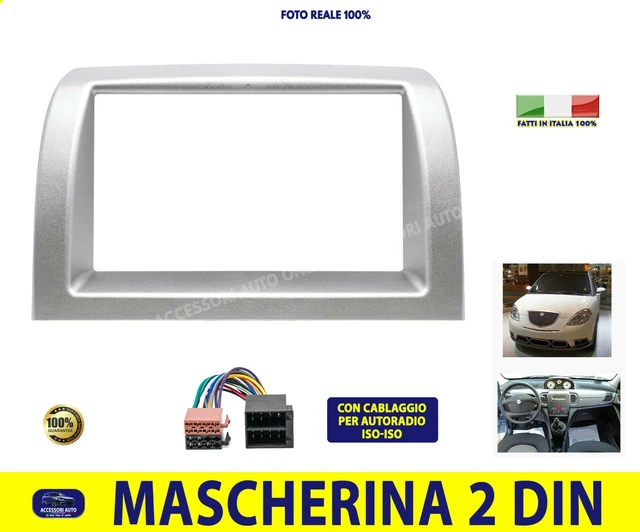 MASCHERINA MONTAGGIO AUTORADIO LANCIA Y 843 (2003-2011) 2DIN - Foto 9