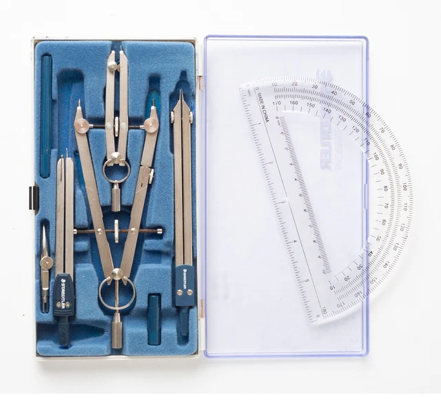 STAEDTLER MARS-MASTERBOW DRAWING / Drafting Instrument Set Germany ...