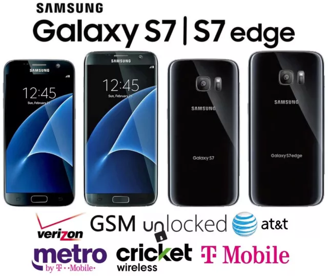 Smartphone Samsung Galaxy S7 G930F/DS | S7 edge G935F/DS 32GB DOBLE SIM Desbloqueado