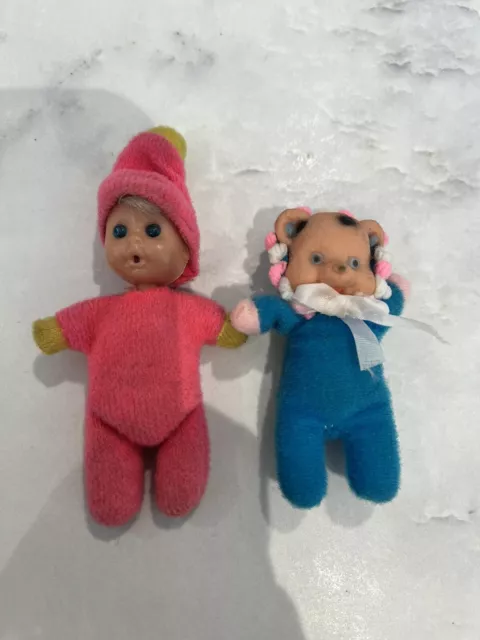 Baby William Matchbox Dolls Vintage Bear Tiny Beanie Doll