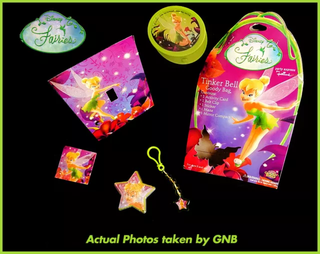 Disney Fairies Tinker Bell Goody Bag Girls Party Favour Birthday Loot gifts 2