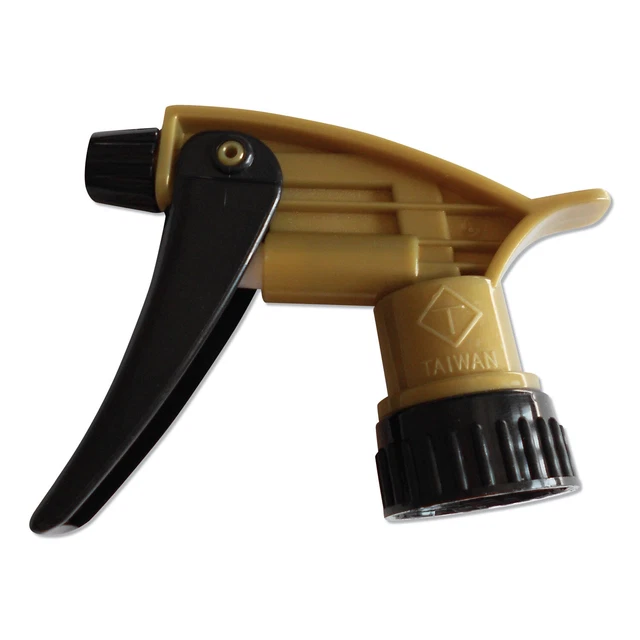 320ARS Acid Resistant Trigger Sprayer Gold/Black 9.5" Tube 200/Carton 110580