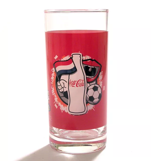 Bicchiere Glass Coca Cola Olanda Holland Uefa - Euro 2012 Poland-Ukraine