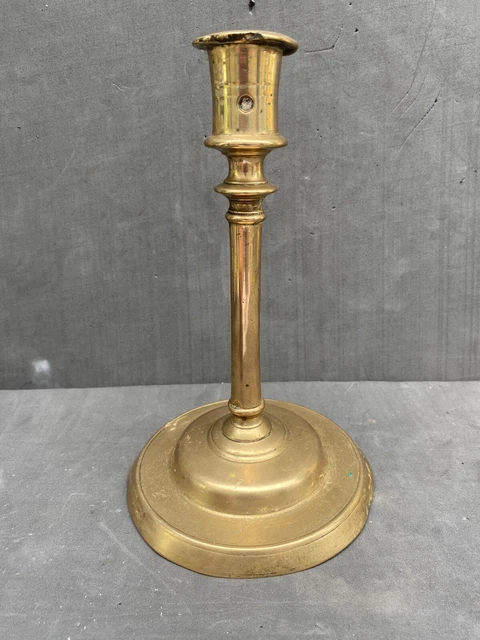 Bougeoir Ancien En Bronze - Sans Marque - Objet Déco Vintage D'occasion