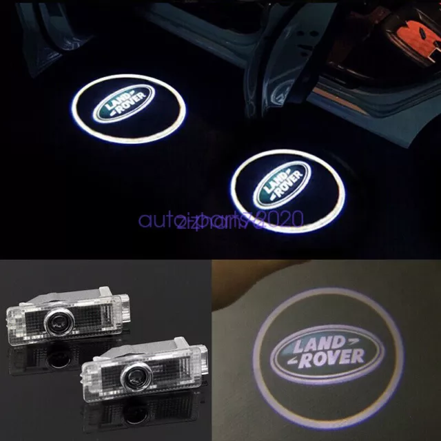 2X LED HD Light Shadow 3D Door Courtesy Laser Projector For Range Rover Sport