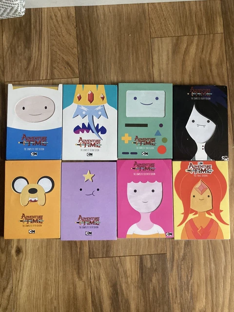 ADVENTURE TIME COMPLETE Series 1,2,3,4,5,6,7,8 Final Season DVDs RARE ...