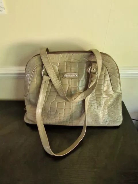 SIENNA DE LUCA SMART BROWN TOTE SHOULDER LADIES LEATHER HANDBAG