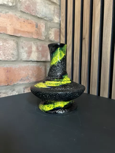 *PerfectRetro* West German Art Pottery Fat Lava Vase Walter Gerhards UFO