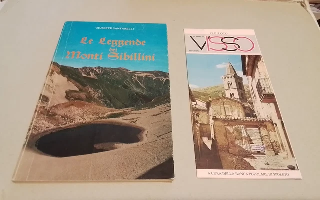 LE LEGGENDE DEI MONTI SIBILLINI , Giuseppe Santarelli, 1988, 26l26 LE LEGGENDE DEI MONTI SIBILLINI , Giuseppe Santarelli, 1988, 26l26