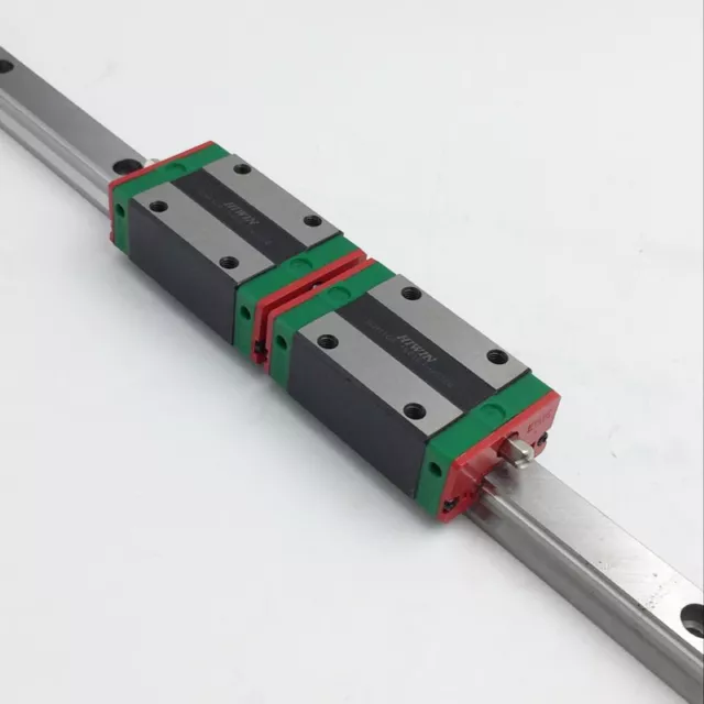 HIWIN HGR20 20mm Linear Guide Rail & 2pc HGH20CA Rail Block Carriage CNC Router