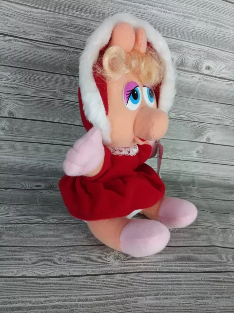 9" McDonald's Jim Henson vintage 1987 BABY MISS PIGGY Plush Stuffed Animal 2