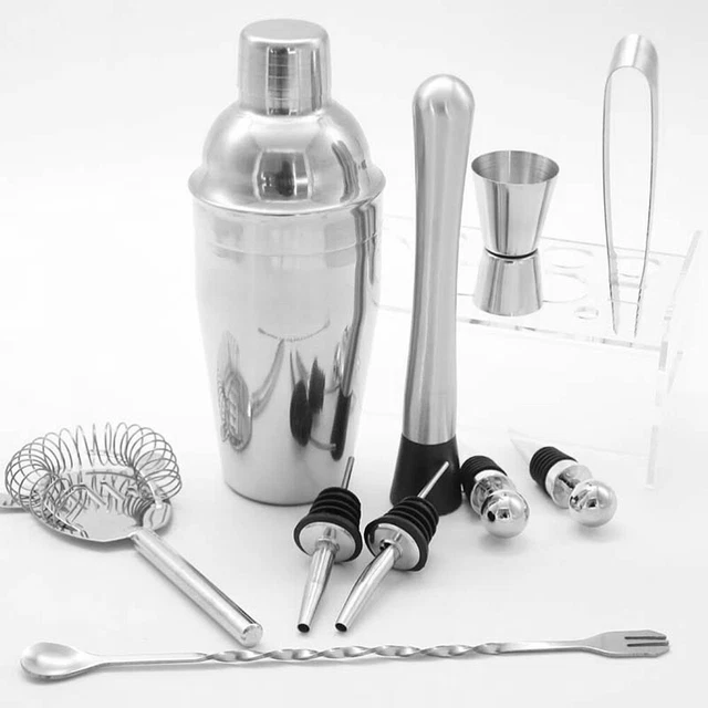 12 pz set strumenti barista agitatore cocktail ghiaccio agitatore
