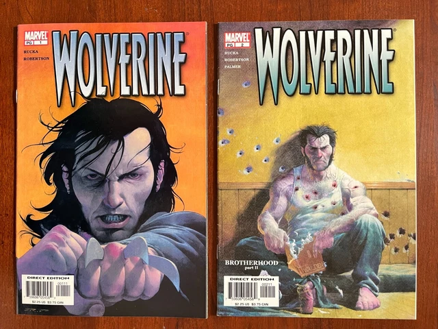 Wolverine 1 2 3 4 5 6 7 8 9 10 11 2nd series 2003 Marvel comic book lot