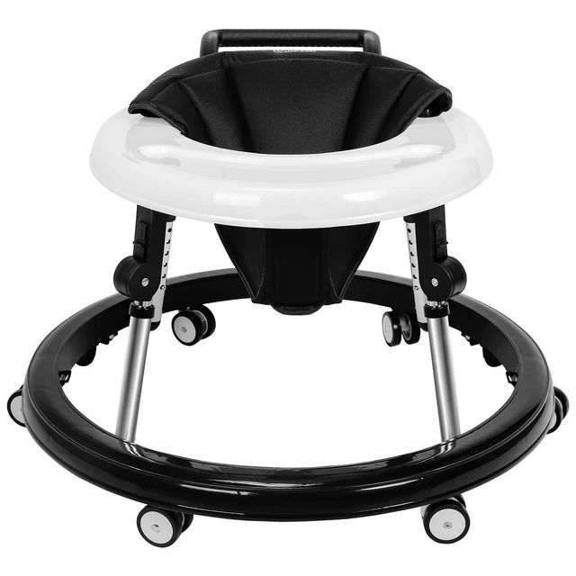 Asiento plegable para caminante para bebé y altura ajustable, centro de actividades para sentarse a pararse