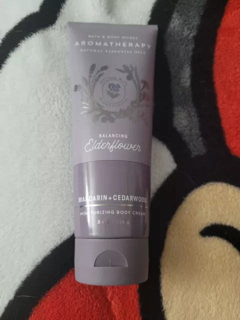 Bath & Body Works Body Cream Aromatherapy Balancing Elderflower