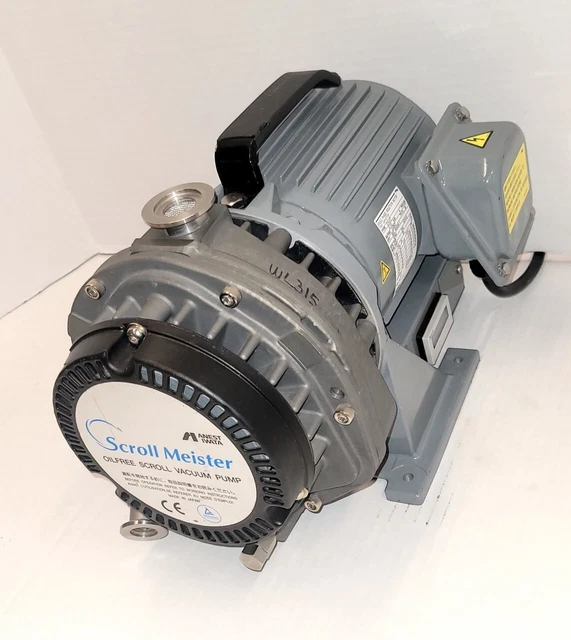 Anest Iwata Isp-90 Oil Free Scroll Pump Rebuilt With 12 Month Warranty Anest Iwata Isp-90 Oil Free Scroll Pump Rebuilt With 12 Month Warranty