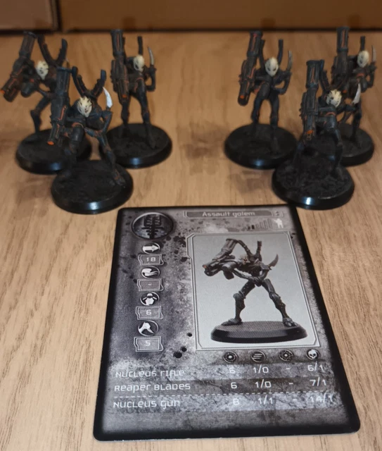 Lot De Figurines Therians AT-43 Rackham – Occasion Bon État