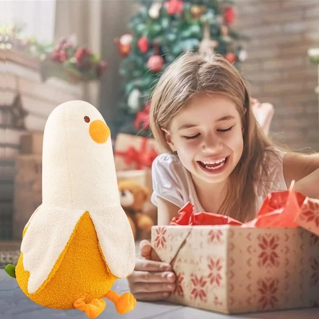 Peluche Plátano Interactivo Con Piano Táctil | Suena Música Al Tocarlo | Tamaño 16 Cm, Relleno De Algodón PP | Seguro Y Sin Piezas Duras | Regalo Para Niños Y Niñas