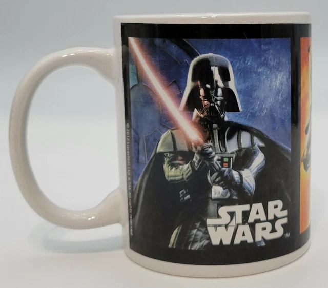 Darth Vader Star Wars Coffee Mug Storm Trooper Boba Fett 2012 Galerie Lucasfilm