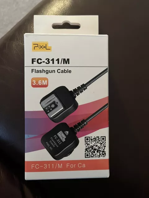 Pixel FC-311/M flashgun Cable for Canon