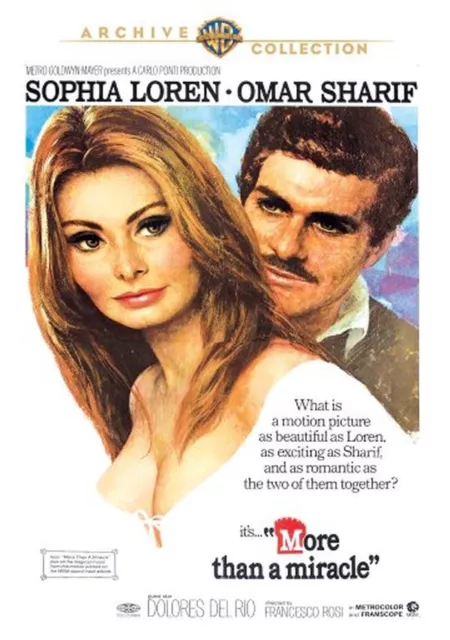 Plus Than A Miracle DVD (1967) - Sophia Loren, Omar Sharif, Francesco Rosi
