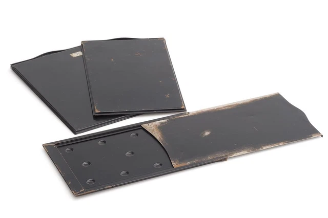 3x Metal Film Holder 4 3/8x7in Sheet-Film (1695489203)