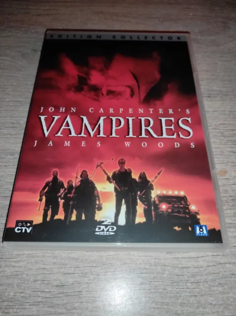 * Rare !! Vampires Édition Collector 2 Dvd James Woods John Carpenter Film En Vf