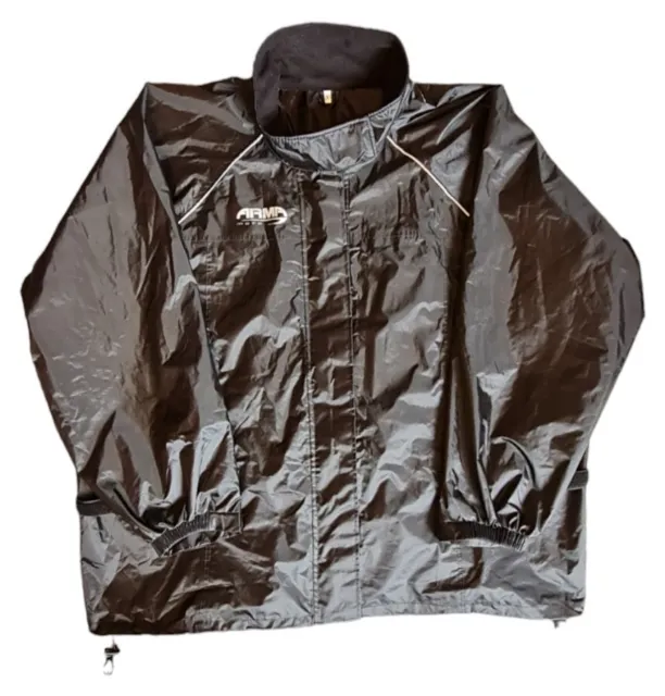 Arma Motorcycle Rain Over Coat Jacket Mens 5XL