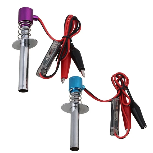 GLOW PLUG STARTER Igniter Upgraded 6V 24V Electronic for HSP Nitro RC