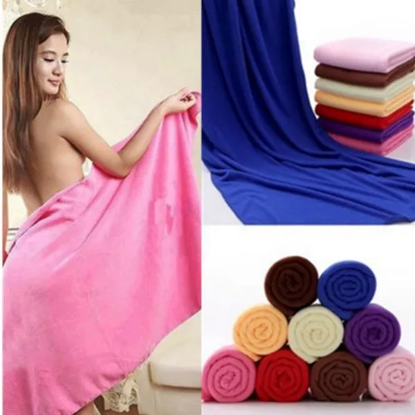 Large Luxury Microfibre Towel in High Fashion Colours